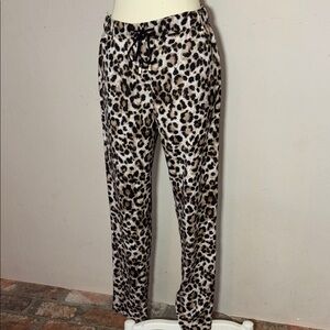 Leopard Print Women's Pants